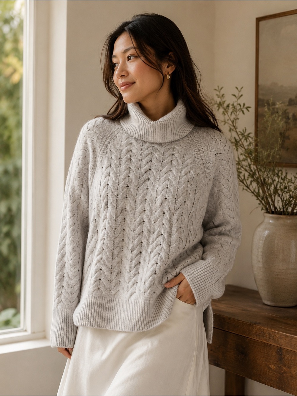 Aritzia Wilfred Free Wool Turtleneck